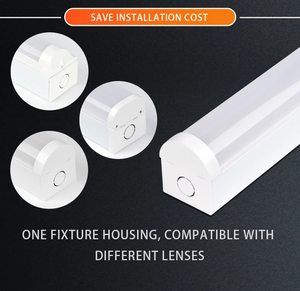 Lámpara LED tipo Batten de 4 pies (1200 mm), 28 W, reemplazo de fluorescente, IP20, 150 lm/W, controlador OSRAM, para almacén/supermercado, 5 años de garantía - Product Image 3