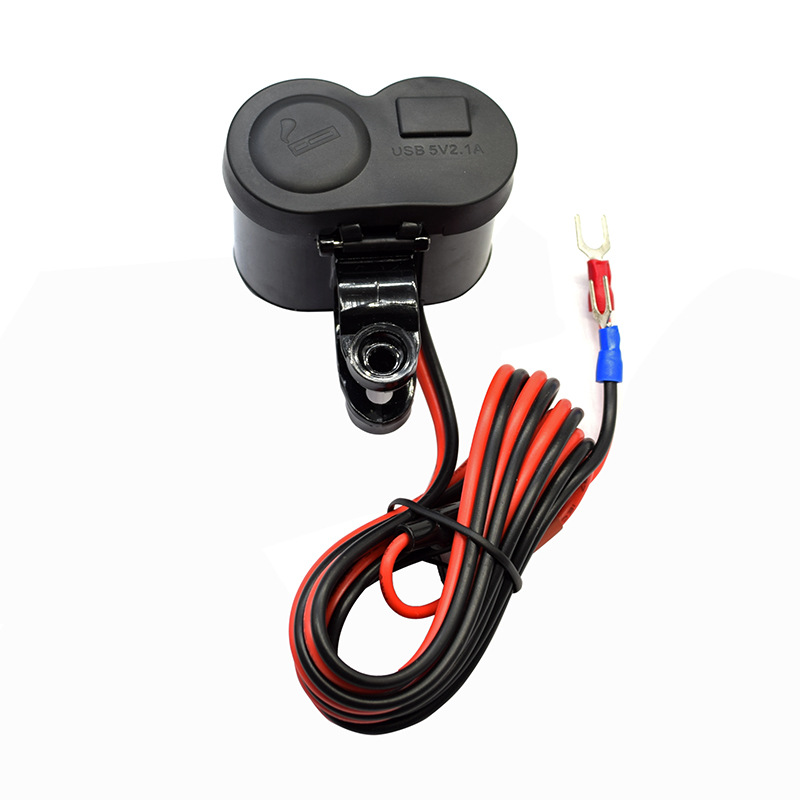 motorbike cigarette lighter 1.5A USB Motorcycle Cigarette Lighter Socket Plug