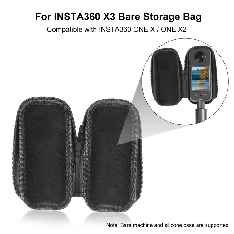 Factory Wholesale Price Portable Camera Case Storage Bag for Insta360 X3 / ONE X2 Case