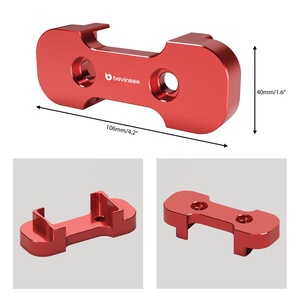 Insert de support de transmission BEVINSEE pour <span class=keywords><strong>Audi</strong></span> <span class=keywords><strong>Allroad</strong></span> B9 B9.5 <span class=keywords><strong>A4</strong></span> A5 S4 S5 Q5 SQ5 usiné CNC - Product Image 3