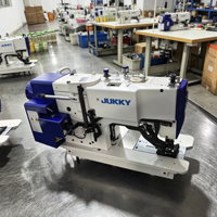 Machine à coudre industrielle à entraînement direct haute vitesse JUKKY JK-781D pour la confection de vêtements, point noué droit, boutonnière, offre spéciale pour l'habillement