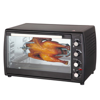 Four à pizza électrique rotatif commercial à grande capacité 63L avec fonction convection et rôtisserie, vente chaude, avec certification CE