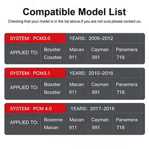 PCM3.1 3.0 4.0 Panamera Cayenne 911 991 <span class=keywords><strong>718</strong></span> Cayman <span class=keywords><strong>Boxster</strong></span> <span class=keywords><strong>Apple</strong></span> <span class=keywords><strong>CarPlay</strong></span> et Android Auto sans fil pour <span class=keywords><strong>Porsche</strong></span> - Product Image 5