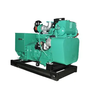 50HZ Powered By CUMMINS CUMMINS ta5.9-gm100 güç gemi jeneratör 80kva deniz suyu soğutma deniz dizel jeneratör