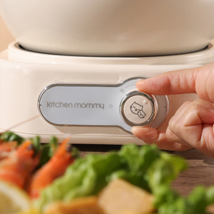 หม้อไฟฟ้าครัวเรือน Kitchen Mommy ขนาด 2 ลิตร ฝาแก้วนิรภัยอเนกประสงค์ สำหรับใช้ในบ้าน - Product Image 2
