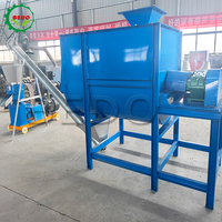 Jalur produksi pelet pakan hewan elektrik 55kW/Pellet