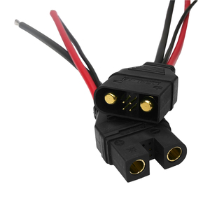 QS9L 连接器电缆 大电流防火花电池电源线束 硅胶铜线 无人机遥控充电延长线 - Product Image 1