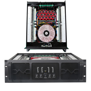 Khuyến nghị sản phẩm mới mạnh mẽ 4x1800W Loa công suất âm thanh video chuyên nghiệp - Product Image 2