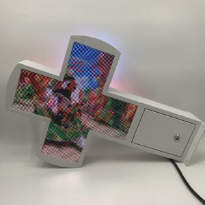 Letrero LED Programable de Doble Cara a Todo Color para Exteriores Muenled con WiFi 4G para Farmacia P8 IP65 con 2 Años de Garantía - Product Image 3