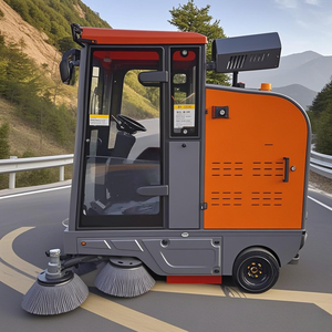 New High Quality Ride-on Vacuum Water <b>Cleaning</b> Tractor Street <b>Floor</b> <b>Machine</b> Battery Mounted ConTour - Product Image 3