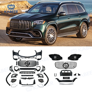 Pour <span class=keywords><strong>MERCEDES</strong></span> BENZ <span class=keywords><strong>GLS</strong></span> X167 GLS167 GLS63 <span class=keywords><strong>AMG</strong></span> 2022+ Kit carrosserie de pare-chocs avant et arrière - Product Image 5