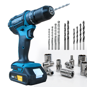 Taladro Percutor Inalámbrico Max Super Crown 2021, Nuevo, con Batería de Litio de 38V, en Oferta - Product Image 3