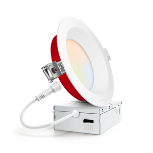 Etl 5cct Cri 90 Panneau Led de Plafond 6 pouces 12w Ultra Slim Encastré Panneau Led 2 Heures Feu - Product Image 1