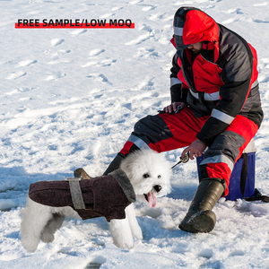 ملابس كلاب عالية الجودة متوسطة الحجم للشتاء، ملابس حيوانات أليفة قطنية قابلة للتنفس، تصميم كلاسيكي مريح ودافئ - Product Image 5