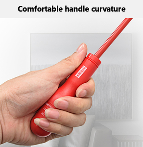 Set cacciavite magnetico ad alta resistenza con isolamento ad alta tensione-punte a testa piatta e Phillips-Set di <span class=keywords><strong>cacciaviti</strong></span> da <span class=keywords><strong>elettricista</strong></span> - Product Image 4