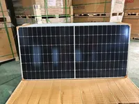 Panneau solaire d'occasion 600W demi-cellule N-Type en verre TUV pour application sur toiture, efficacité 21%-23.5% // Marque Trina/JA