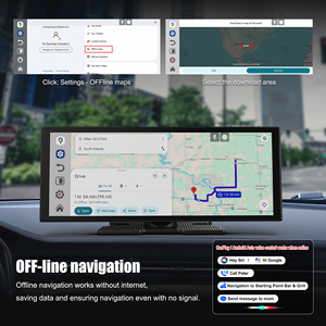 <span class=keywords><strong>Monitor</strong></span> per Auto Portatile Wireless con Touchscreen Android 15.0, Schermo CarPlay per Auto con CarPlay e Android Auto e Navigazione GPS - Product Image 3