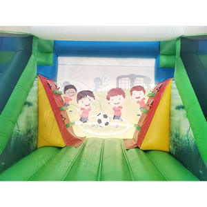 Factory Price New Design Double-slide <b>Inflatable</b> Football Bouncy Castle Combo Kids <b>Inflatable</b> Jumping <b>Bouncer</b> for Party Rentals - Product Image 6
