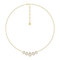 LUOYUNE Fabricant Professionnel ODM&OEM Collier Personnalisé en Laiton Plaqué Or 18K Bijoux CZ Tendance pour Détaillants Achat en Gros
