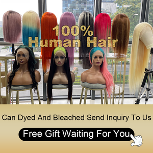 Peluca de Cabello Humano Brasileño 100% Transparente con Frente de Encaje HD, Peluca de Cabello Humano Natural con Cierre de Encaje 360 para Mujeres Negras - Product Image 6