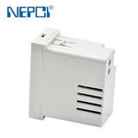 Suministros Eléctricos NEPCI Módulo de Cargador Rápido USB de 22.5X45MM XJY-USB-A61A-20AC Toma de Corriente de Carga Rápida USB de 20W