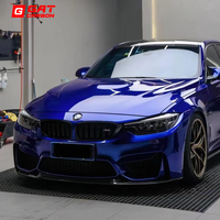 Diffuseur avant en fibre de carbone sèche de haute qualité, style CS, lèvre inférieure, kit carrosserie pour BMW M3 M4 F80 F82