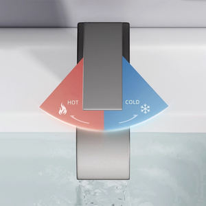 ก๊อกน้ำผสมร้อนเย็นสำหรับโรงแรมแบบขายส่ง ก๊อกน้ำห้องน้ำแบบโมเดิร์น ชุบสแตนเลส ก๊อกน้ำแบบน้ำตกสำหรับอ่างล้างหน้า - Product Image 3