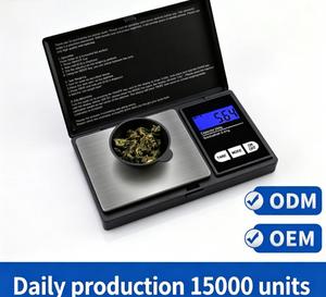 Báscula Digital Portátil de Precisión para Joyería, 30 kg, Pantalla LCD, Acero Inoxidable, Herramienta de Medición de Peso con Tapa Abatible - Product Image 4