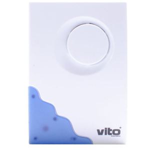 Timbre Inalámbrico Vito con Sonido de 75dB para Interiores, con Botón de Presión y Soporte de Pared - Product Image 6