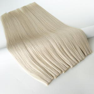 2025 <strong>New</strong> Arrival Remy Hair Seamless Double Drawn Genius Weft Easy to Wear Silky <strong>Straight</strong> Wave in Bulk - Product Image 5
