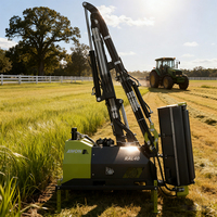 Desbrozadora de brazo con motor hidráulico de alta eficiencia para tractor, versátil