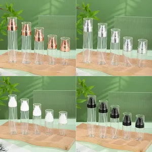 50ml 60ml 80ml 100ml 120ml Plastic PET cosmetic perfume spray bottle containers packaging