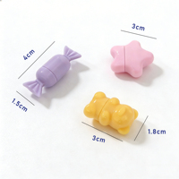 Kuas Bibir Tunggal Lucu Populer Portabel Mini Alat Rias Silikon Plastik Aplikator Lipstik Lip Gloss