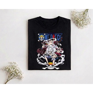 T-shirt One Piece Monkey D Luffy Gear 5 pour homme, cadeau anime - Product Image 1