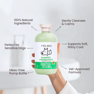 Champú Orgánico Ecológico y Seguro para Mascotas con Avena, Alivio para <span class=keywords><strong>la</strong></span> Piel con Picazón, Hidratante para Perros y Gatos, Gel de Ducha, Cuidado Profesional para Mascotas - Product Image 4