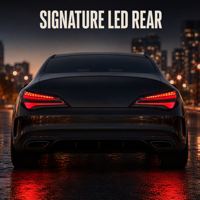 Feux arrière LED pour CLA W117 2013-2019, clignotants et feux de recul, accessoires de feux arrière modifiés pour Benz, dernière version