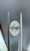 Diamantes Sueltos de Corte Ovalado de 2 Quilates, Color D, Claridad VVS1/VVS2, Creados en Laboratorio, Certificados por IGI, Marca Hemu, Origen Henan, para Joyería