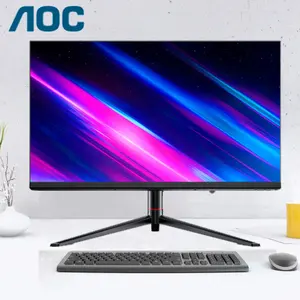 Chine fabricant AOC moniteur 23.8 24 pouces Core i5 i7 CPU AIO ordinateur de bureau jeu Gamer tout en un PC calcul