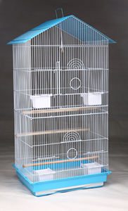 Büyük toptan büyük demir tel kuş yetiştiriciliği güvercin papağan kafesi kuş kafesi - Product Image 4