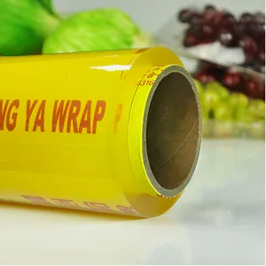 High Stretch And Viscosity JINGYA WRAP Brand Pvc Food Packing Film/food Grade Film/ Plastic Wrap