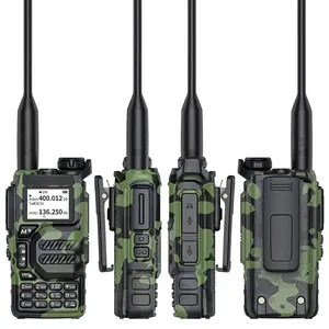 Quansheng UV-K5 Ham radyo 5W Dual Band Walkie Talkie uzun menzilli NOAA FM AM radyo UVK5 HF TransceiverTwo yönlü radyo