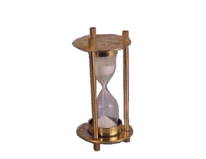 Timer sabbia ottone In ottone fuso e lucidatura a specchio <span class=keywords><strong>regali</strong></span> <span class=keywords><strong>nautici</strong></span> e decorazioni per la casa artigianato nautico - Product Image 1