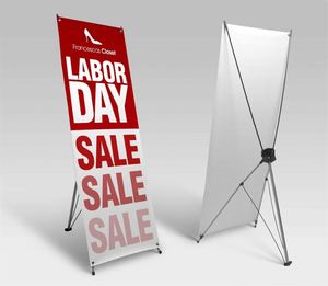 High Quality X Stand Banner Stands Hot Sale Outdoor Manufacturer Factory Price - Product Image 1