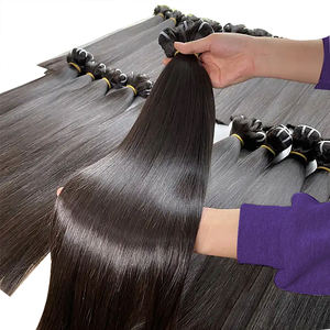 Paquetes de cabello camboyano crudo Proveedor sin procesar Venta al por mayor Cabello humano Cabello natural virgen Cutícula alineada - Product Image 1