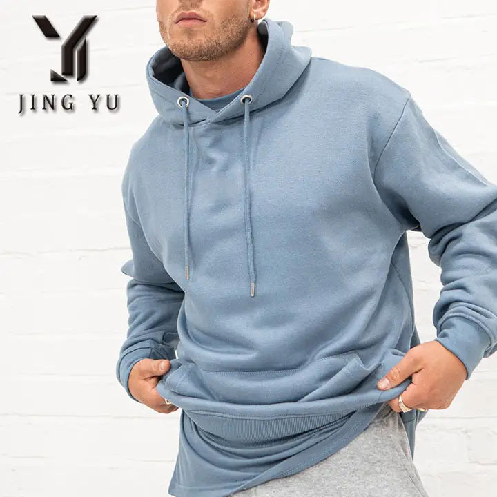 streetwear man clothing manufacturer wholesale plain blank men high quality oem custom logo hoodie