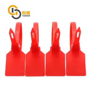 YDPS005 China Supplier pull tight safety length adjustable security cargo barcode plastic seal