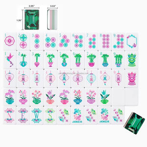 ชุดไพ่มาห์จงโอ้ไม ไม ห์ จง <span class=keywords><strong>ส</strong></span>ไตล์โมเดิร์น ทำจากอะคริลิก ไพ่มาห์จ<span class=keywords><strong>ง</strong></span>แบบอเมริกัน <span class=keywords><strong>ส</strong></span>ำหรับ<span class=keywords><strong>ง</strong></span>านปาร์ตี้และเกมบนโต๊ะเพื่อความบันเทิ<span class=keywords><strong>ง</strong></span> - Product Image 4