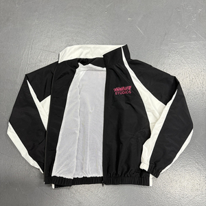 Chándales personalizados para hombre, chaqueta y pantalones cortos de nailon con cremallera, conjuntos de gimnasio para correr, chándal Unisex con estampado de logotipo - Product Image 5