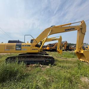 Excavadora de cadenas Komatsu PC350 usada, máquina excavadora grande de 35 toneladas, en buen estado de funcionamiento, adecuada para minería, desarrollo de tierras agrícolas - Product Image 1