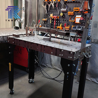 Certifié CE TKweld Plate-forme en acier 3D de haute qualité 2000*1000*200mm Table de soudage en fonte haute 0.5mm Nitruration au plasma Ferme-Nouveau